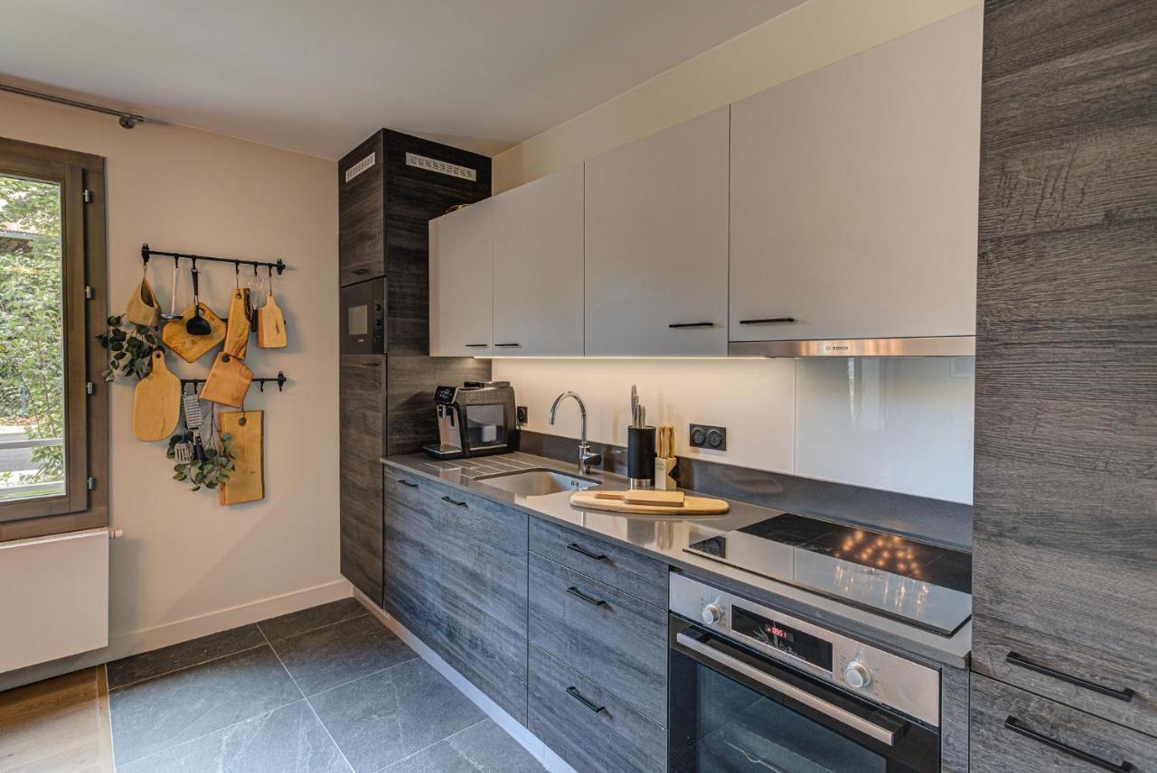 White Pearl A05 Modern Apartment Chamonix Alpes Travel Sleeps 4 To 6 Exterior photo