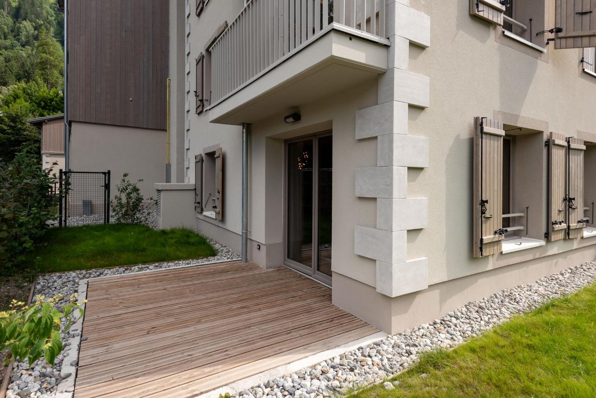 White Pearl A05 Modern Apartment Chamonix Alpes Travel Sleeps 4 To 6 Exterior photo